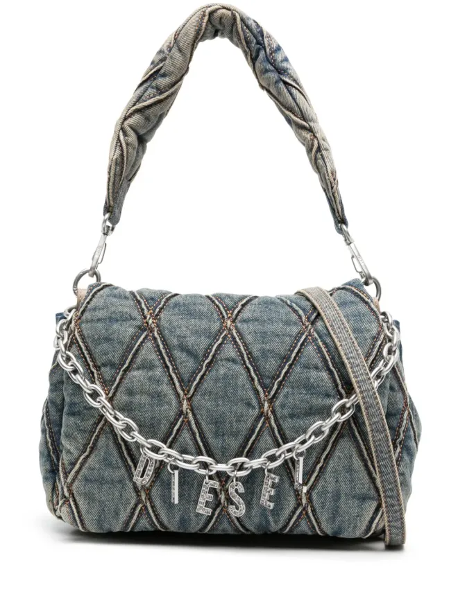 Diesel Diesel Charm-D デニム ショルダーバッグの商品画像