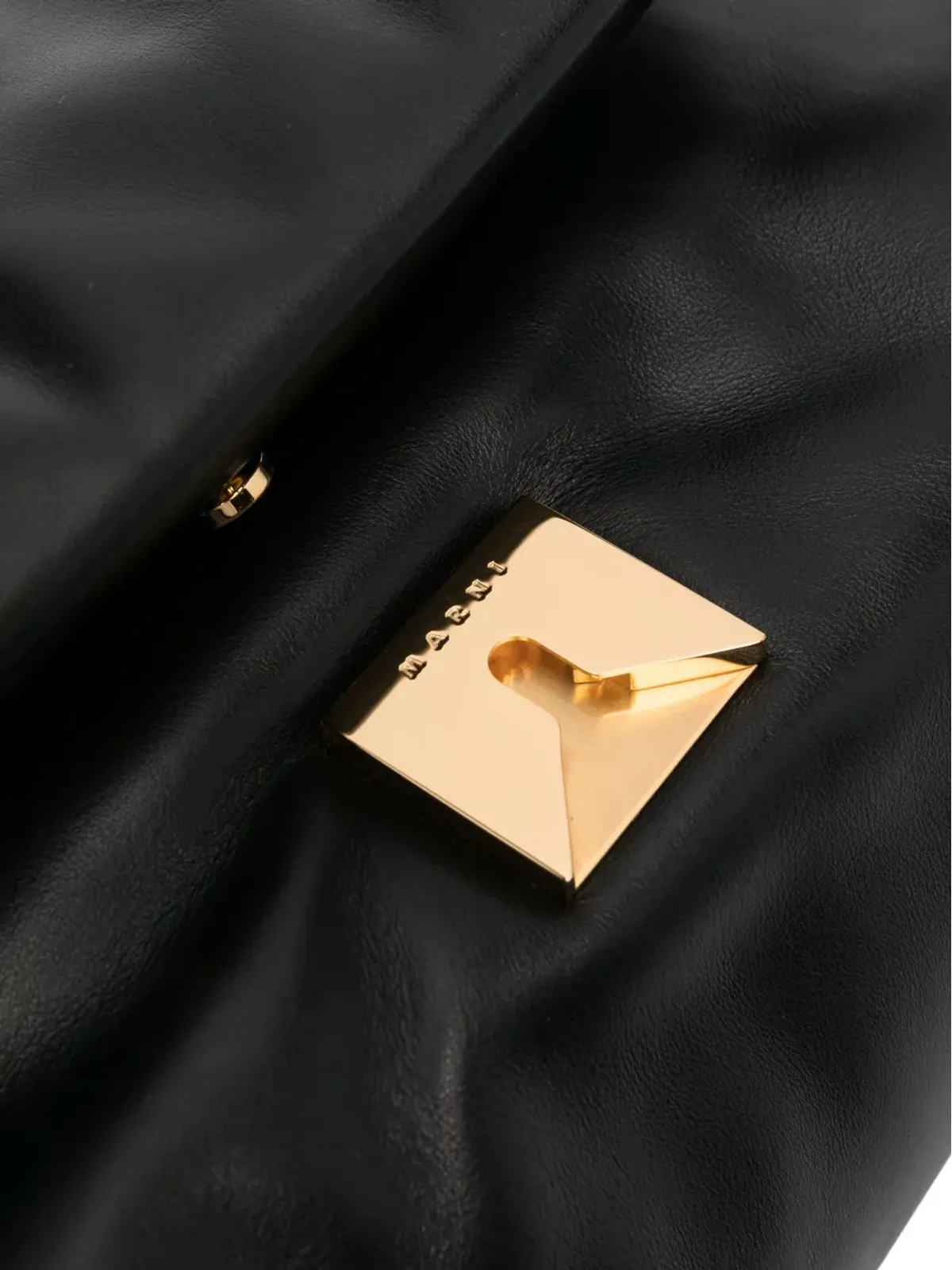 Marni プリズマ レザー ショルダーバッグ - 画像4