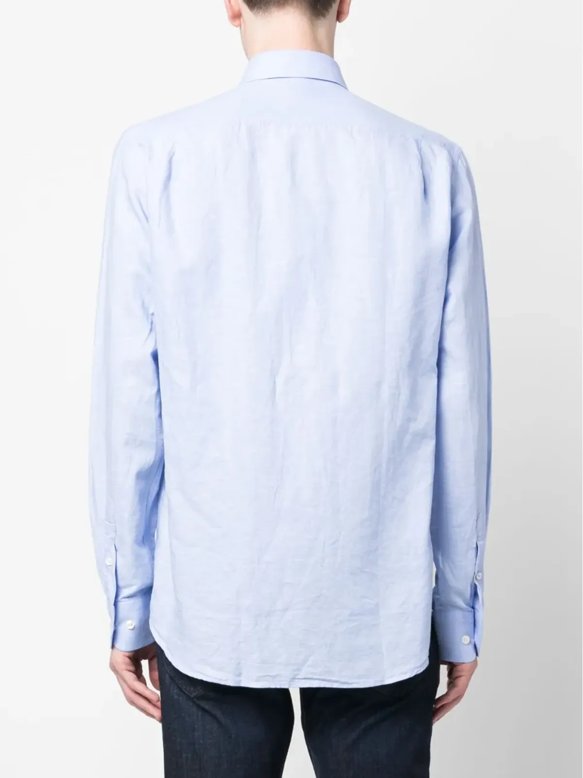 Paul & Shark コットンリネン混紡シャツ - 画像4