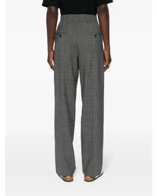 MARANT ÉTOILE Priska ハイウエスト プラッドパンツ - サムネイル4