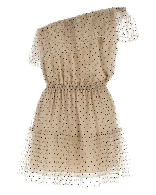 Gucci ポルカドット ワンショルダーミニドレス - サムネイル2