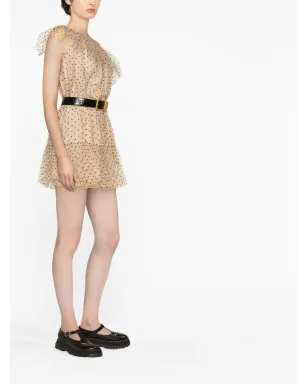 Gucci ポルカドット ワンショルダーミニドレス - サムネイル3