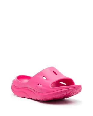 HOKA Ora Recoveryスライド - ピンク - サムネイル2