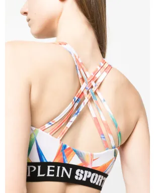 Plein Sport ボタニカルプリント ジョギングブラ - サムネイル5