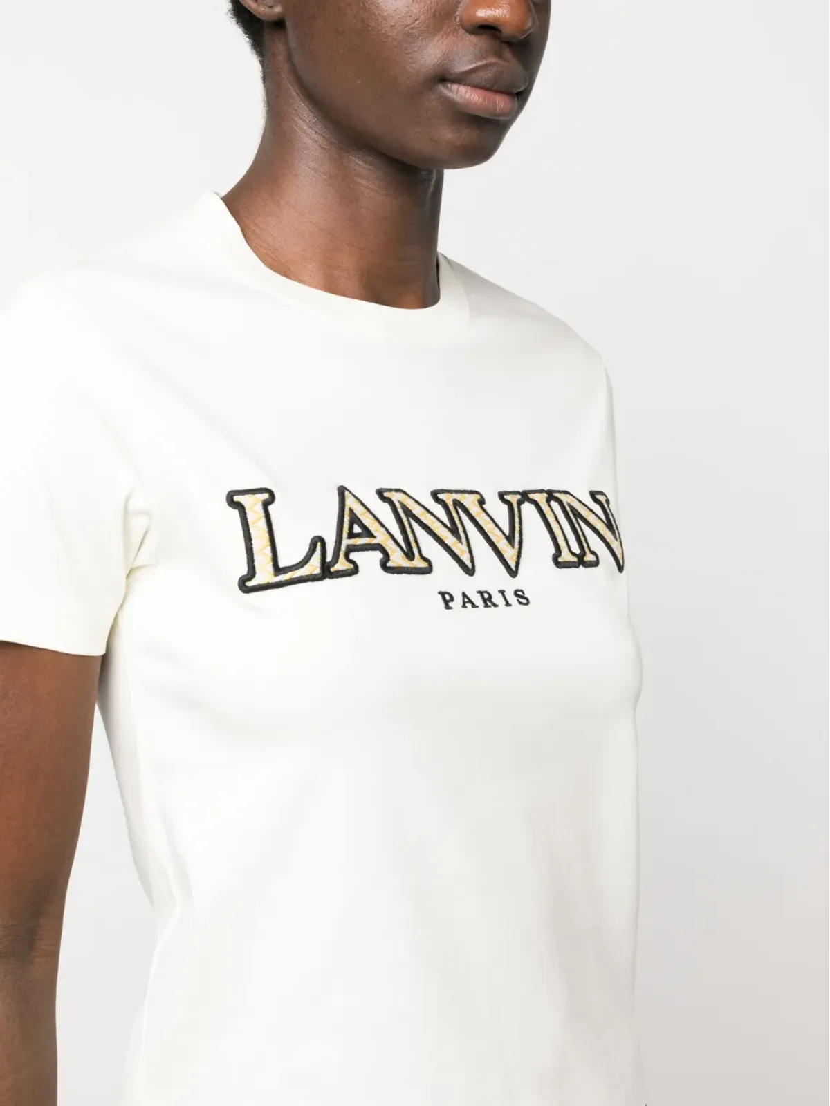 Lanvin ロゴパッチ Tシャツ - 画像5