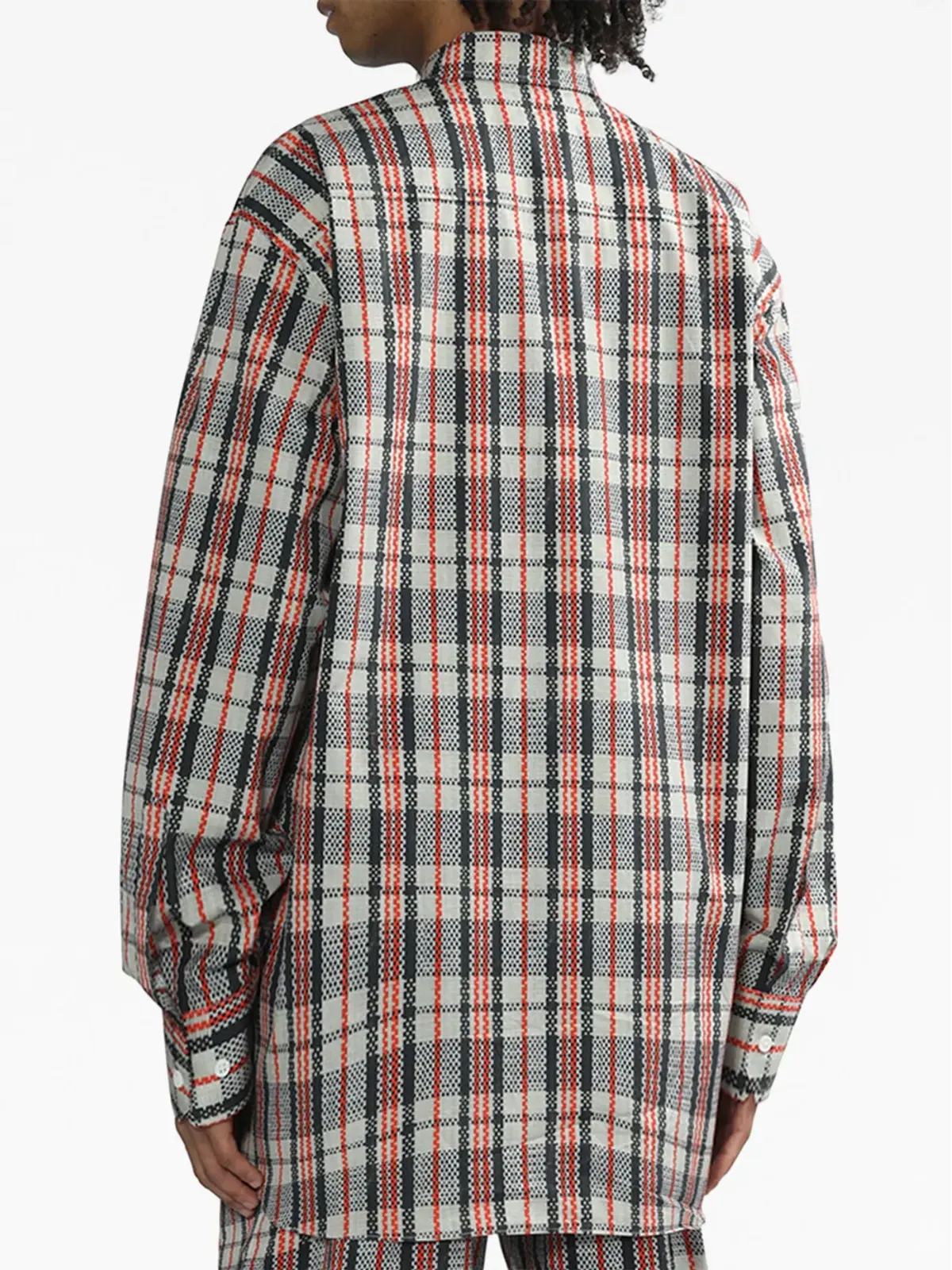 VETEMENTS チェック柄コットンシャツ - 画像4