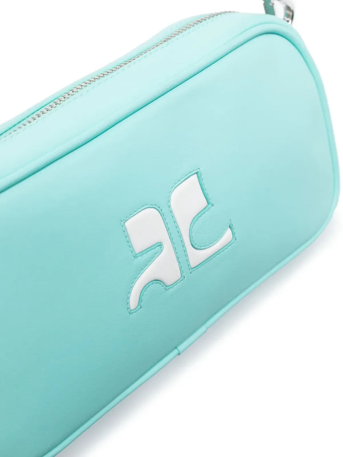 Courrèges ロゴ入りショルダーバッグ - 画像4