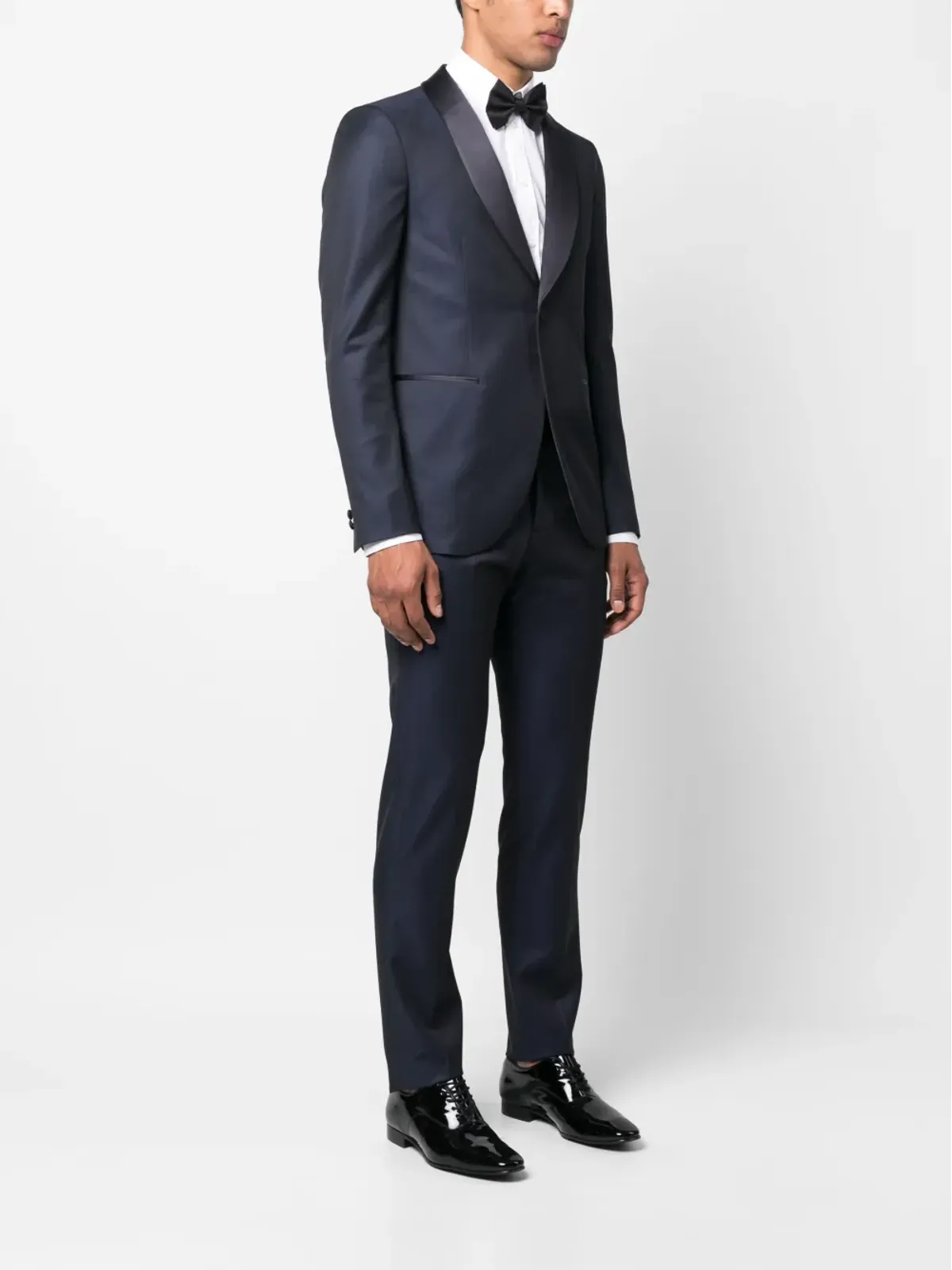 Emporio Armani サテンラペル・ディナー・スーツ - 画像3