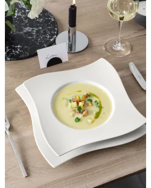 Villeroy & Boch NewWave 磁器プレート（6枚セット）- White - サムネイル3