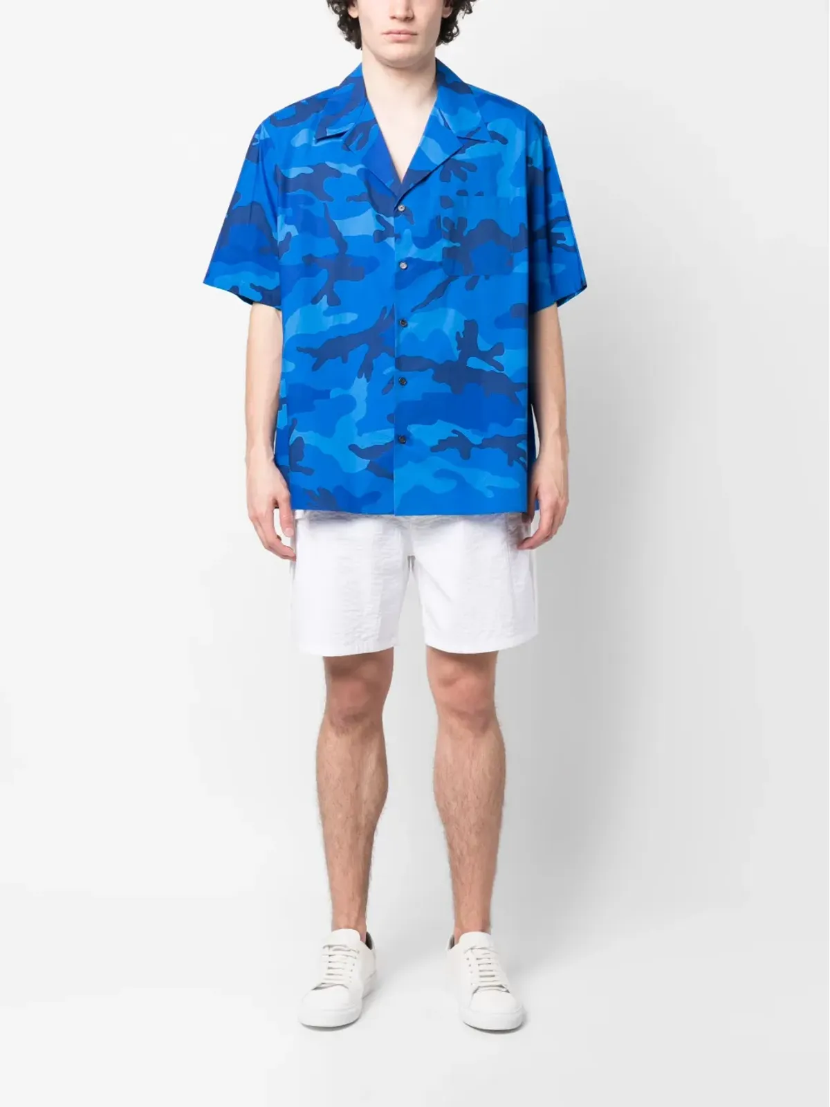 Giorgio Armani シアサッカー カーゴショーツ - 画像2