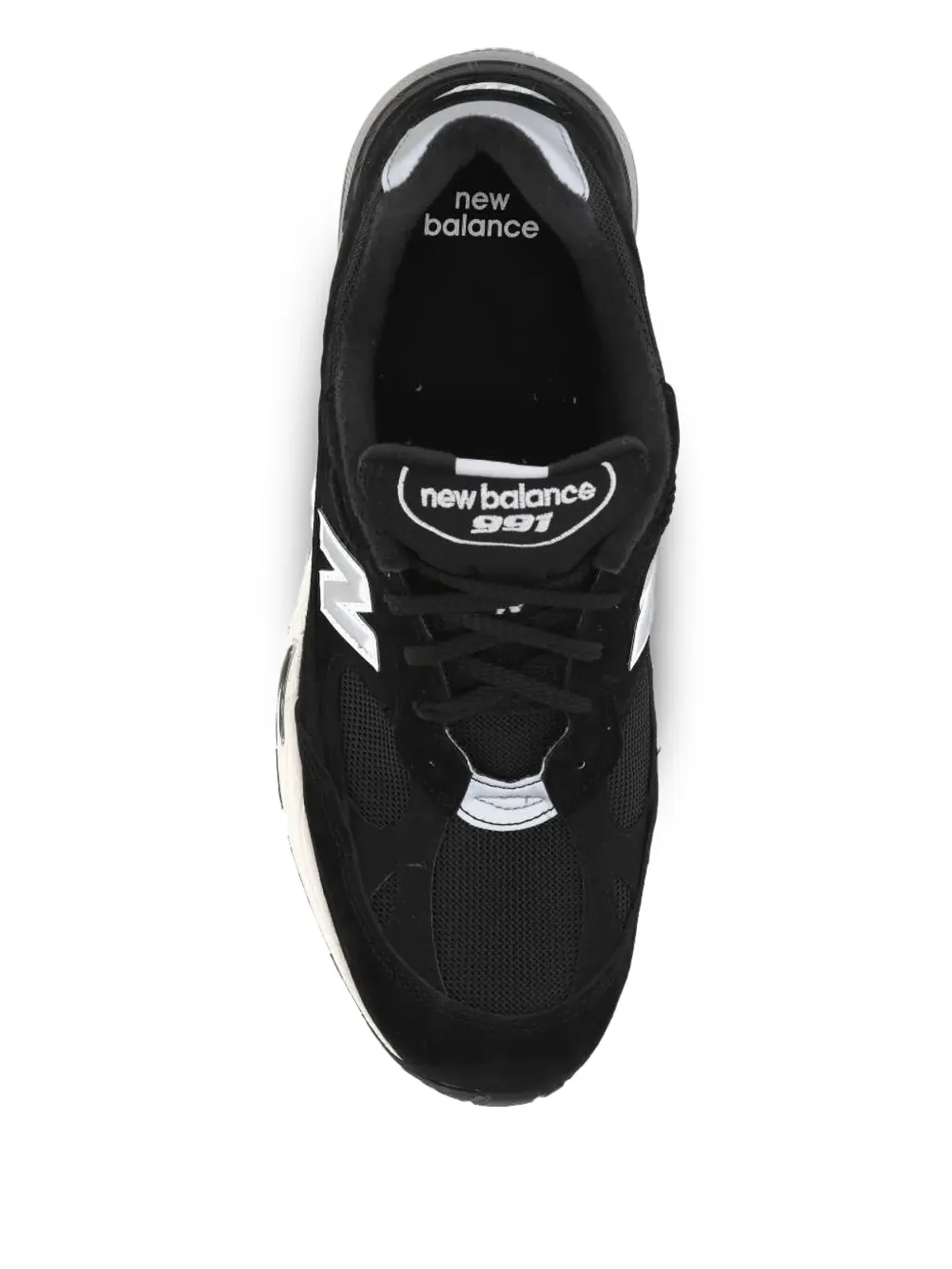 New Balance 991 メイド・イン・UK ブラック/シルバー - 画像3