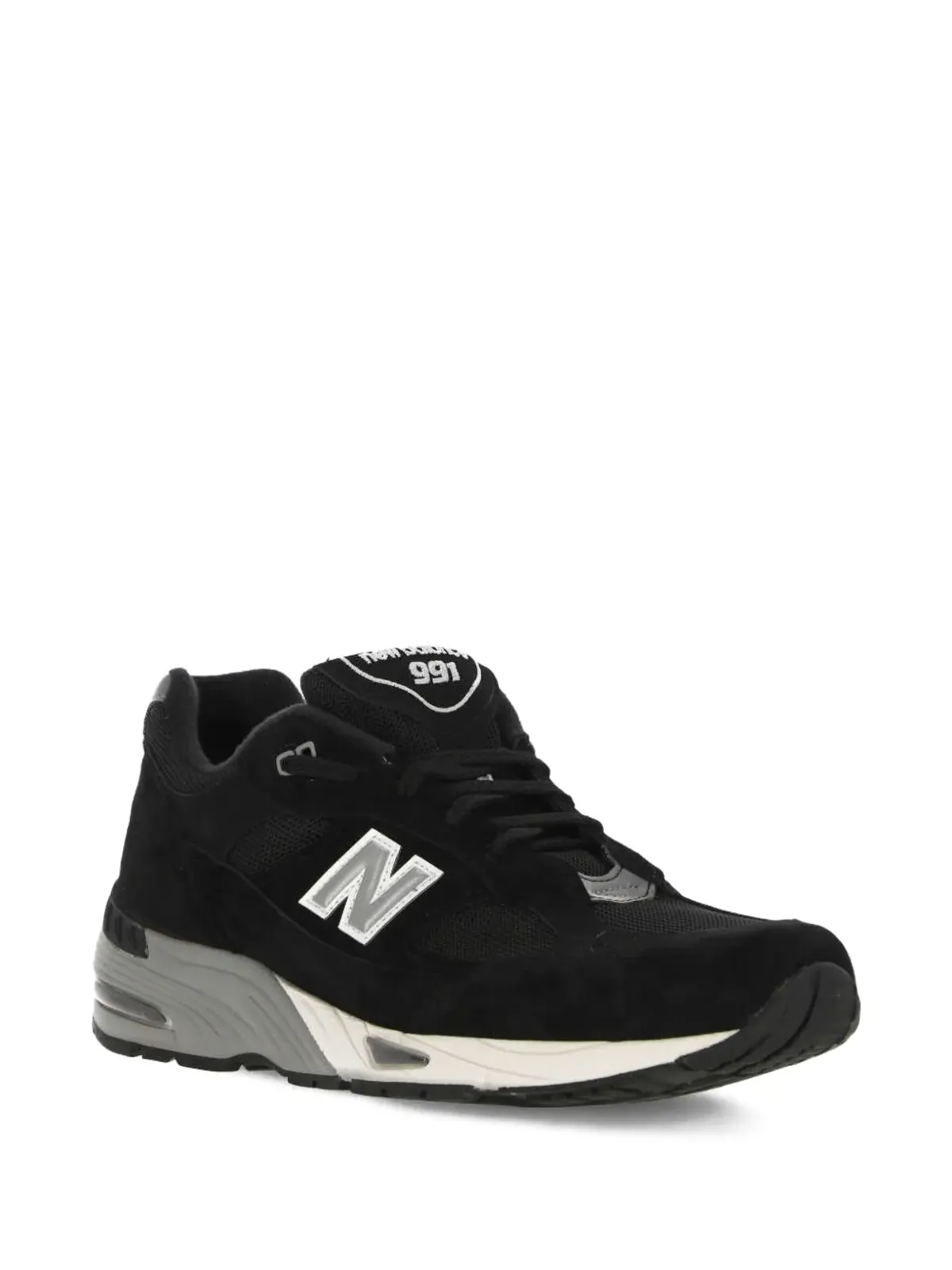 New Balance 991 メイド・イン・UK ブラック/シルバー - 画像4