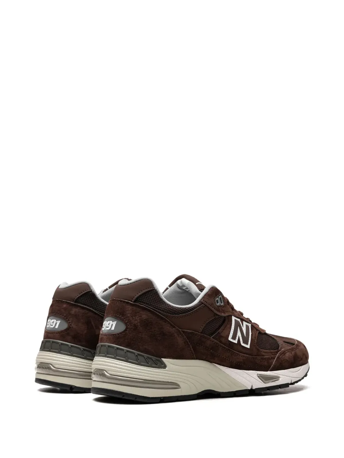 New Balance 991 Made in UK モカブラウン スニーカー - 画像3