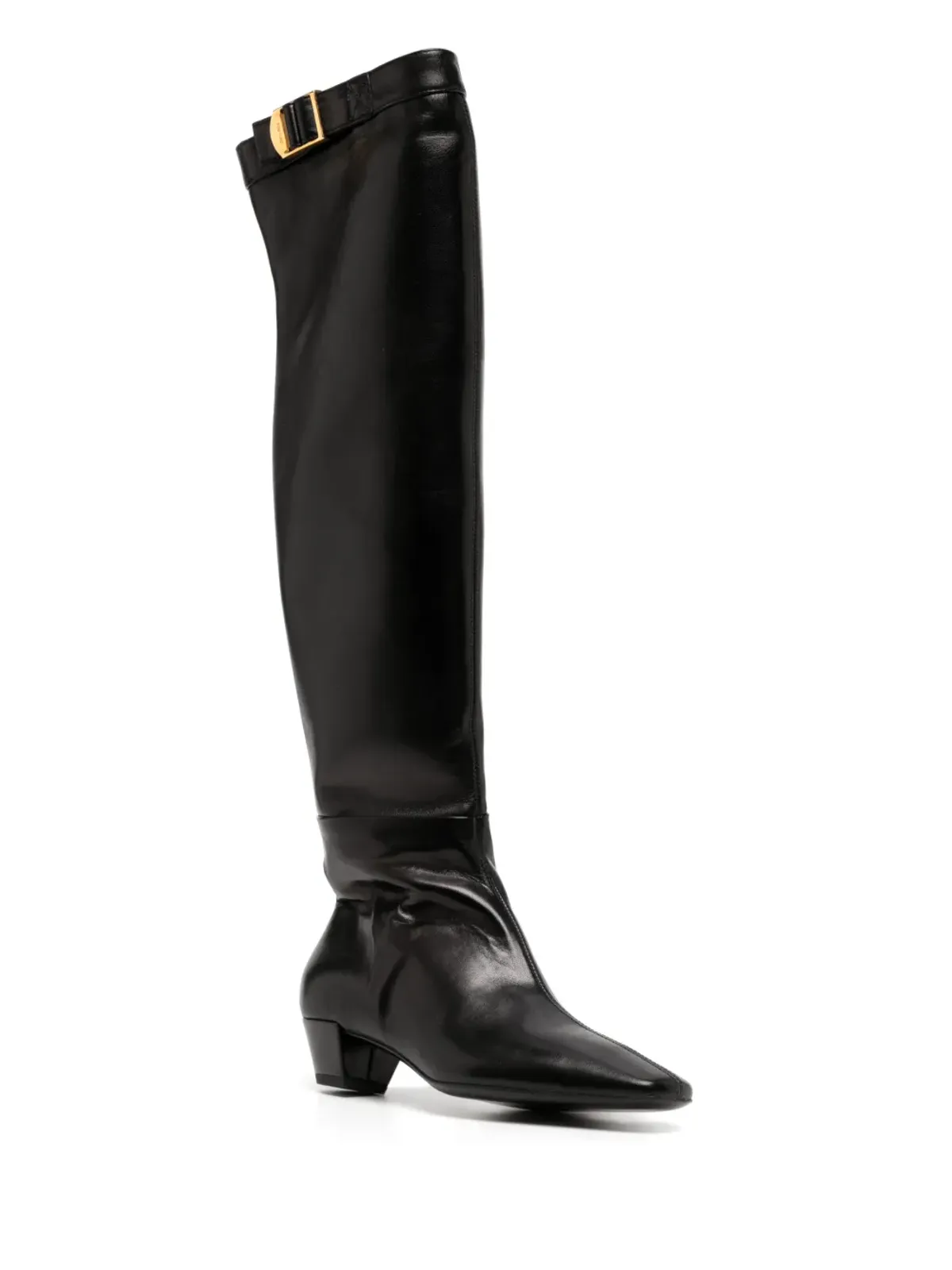 TOM FORD 膝丈レザーブーツ - 画像2
