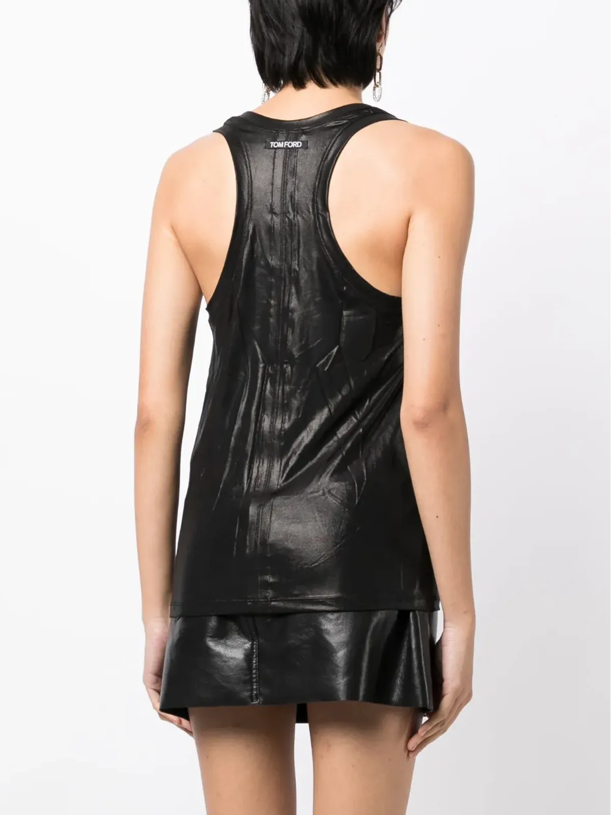 TOM FORD ラミネーテッド タンクトップ - 画像4