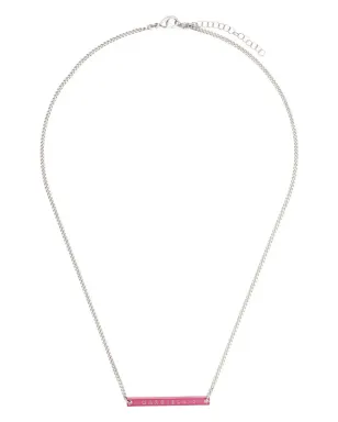 MM6 Maison Margiela バーロゴ刻印ネックレス - サムネイル3