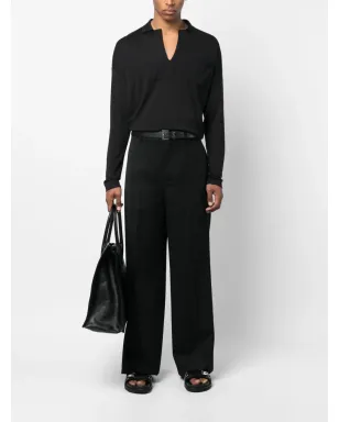 Saint Laurent Vネック長袖スウェットシャツ - サムネイル2