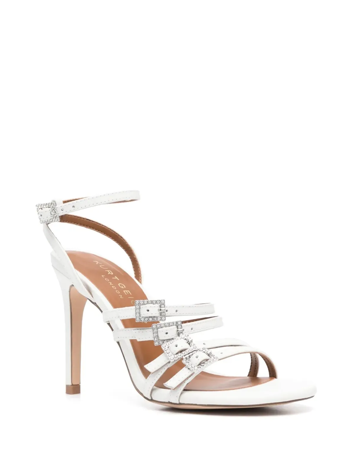 Kurt Geiger London マルチストラップヒールサンダル - ホワイト - 画像2