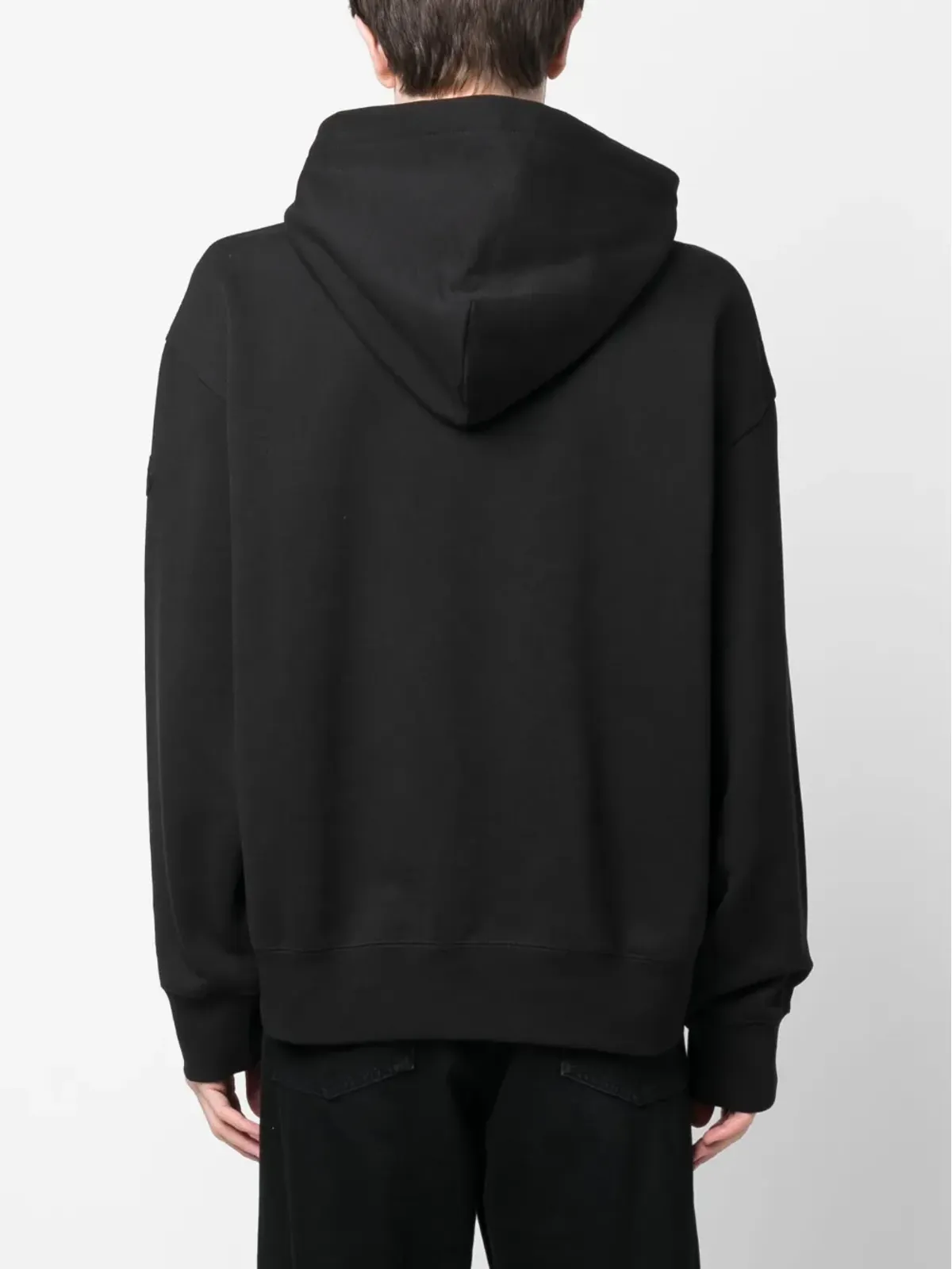 Moncler グリッターロゴプリント フーディ - 画像4
