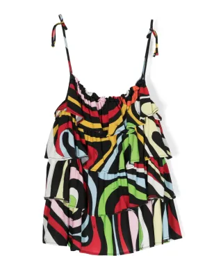 PUCCI Junior ティアードフリルトップ - サムネイル1