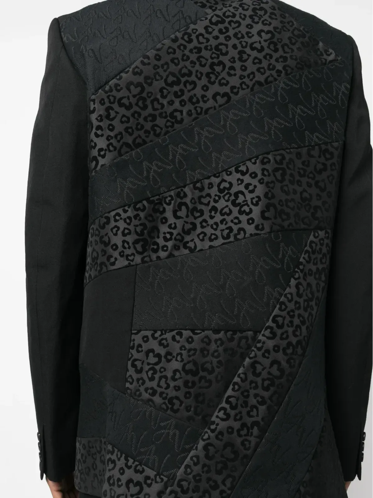 Comme des Garçons Homme Plus パネルド・シングルブレスト ブレザー - 画像5