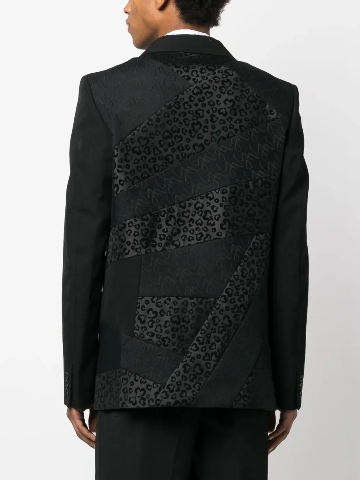 Comme des Garçons Homme Plus パネルド・シングルブレスト ブレザー - 画像4