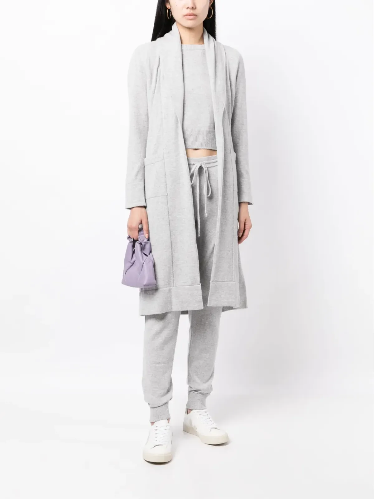 Teddy Cashmere ヴェンツィア オープンフロント カシミア カーディガン - 画像2