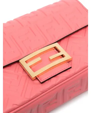 FENDI ピンクのバゲットチェーンショルダーバッグ - サムネイル5