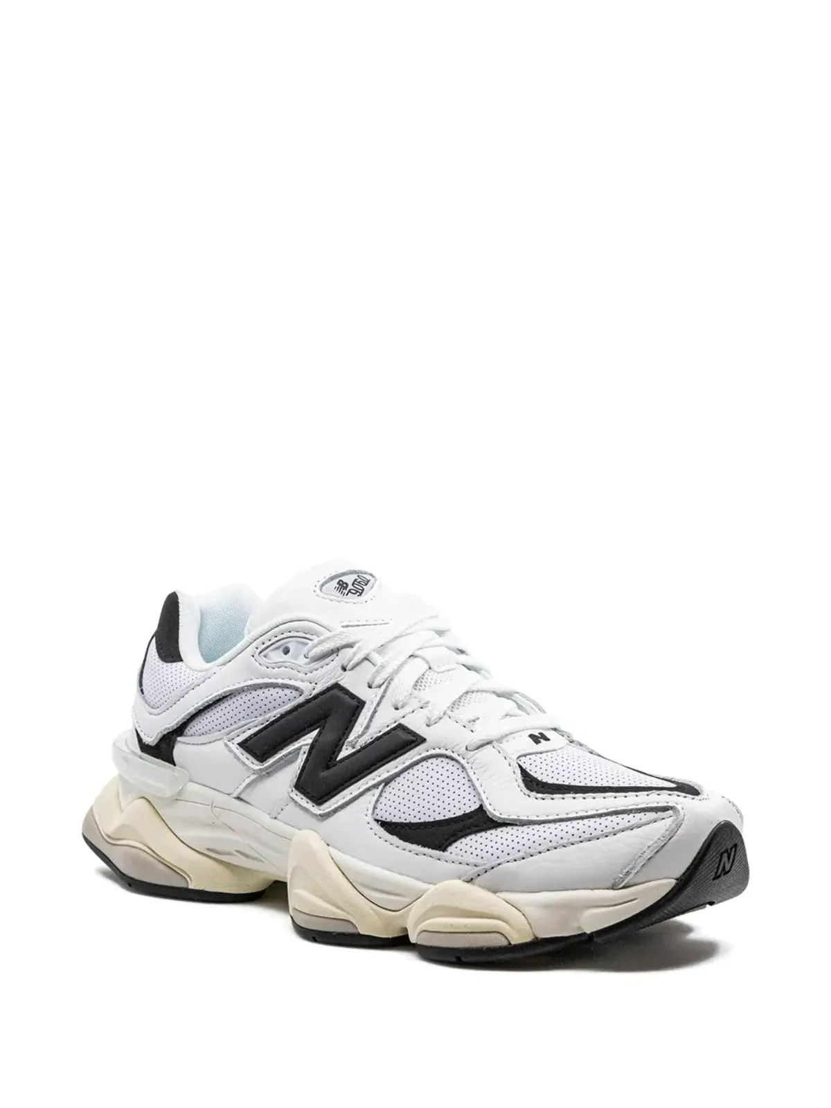 New Balance 9060 ホワイト/ブラック スニーカー - 画像2