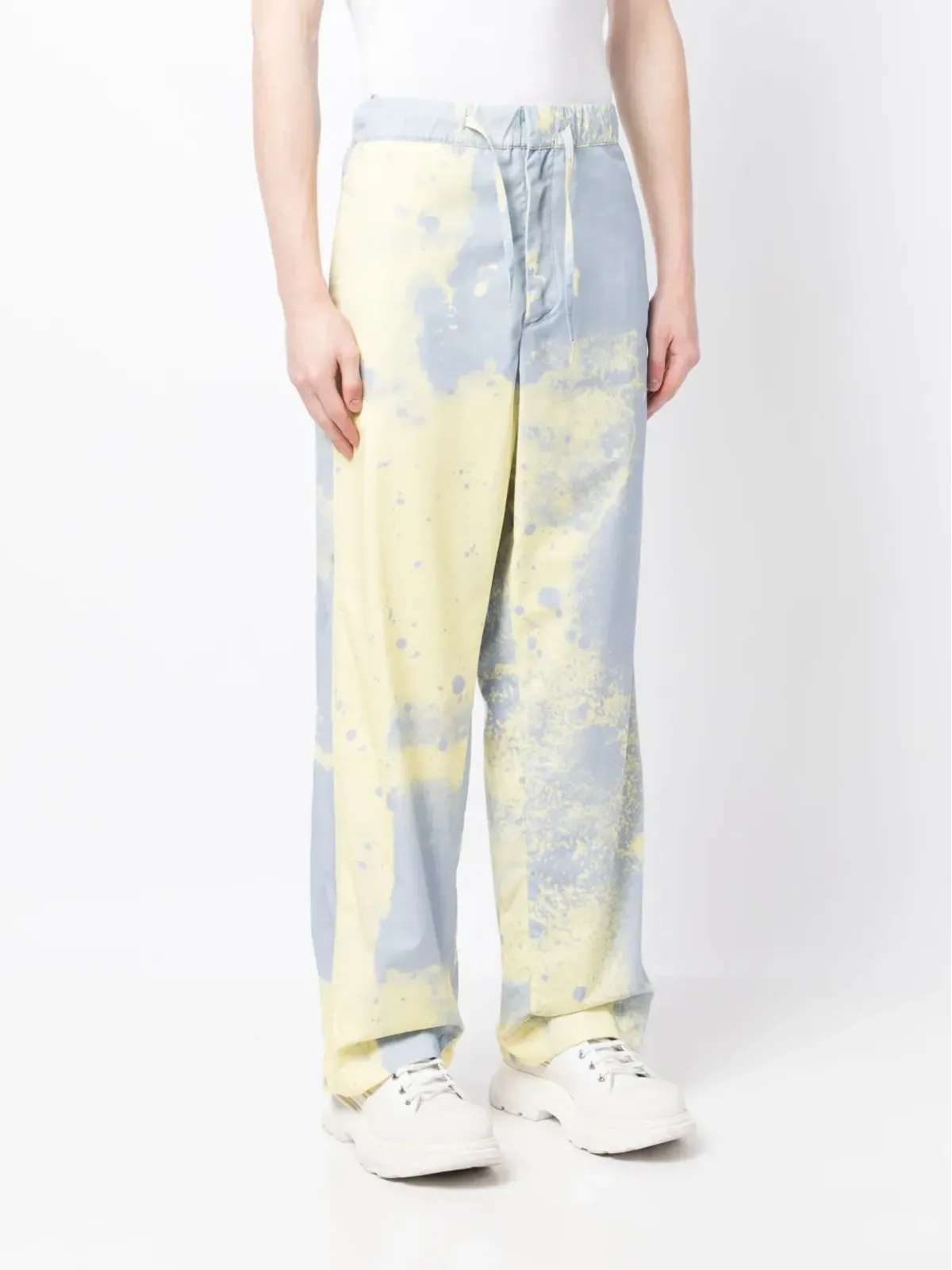 OAMC スプレー塗装ストレートレッグパンツ - 画像3
