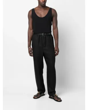 Saint Laurent ハイウエスト テーパードパンツ - サムネイル2