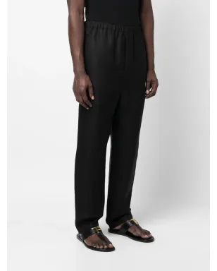 Saint Laurent ハイウエスト テーパードパンツ - サムネイル3
