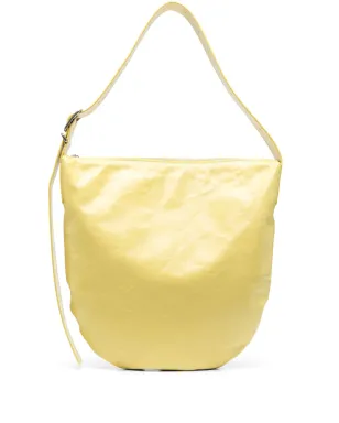 Jil Sander ポリッシュド仕上げレザートートバッグ - イエロー - サムネイル1