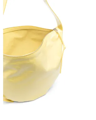 Jil Sander ポリッシュド仕上げレザートートバッグ - イエロー - サムネイル5