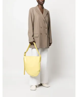 Jil Sander ポリッシュド仕上げレザートートバッグ - イエロー - サムネイル2