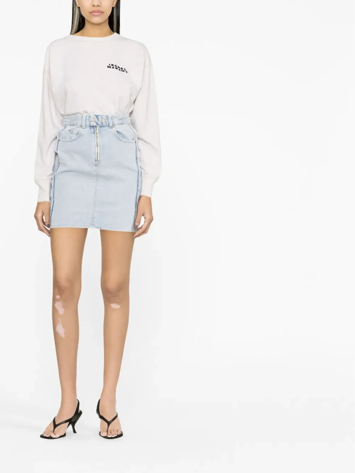 ISABEL MARANT Vabelia デニムスカート - 画像2