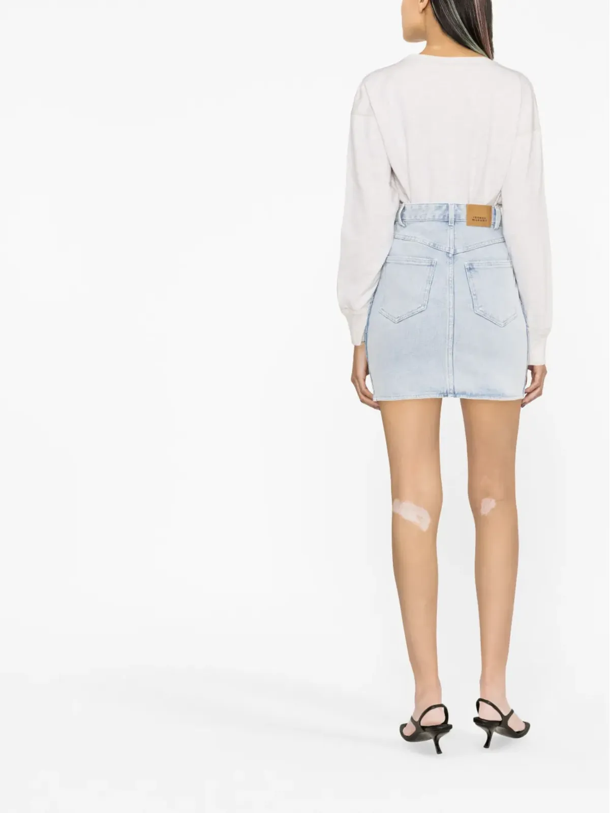 ISABEL MARANT Vabelia デニムスカート - 画像3