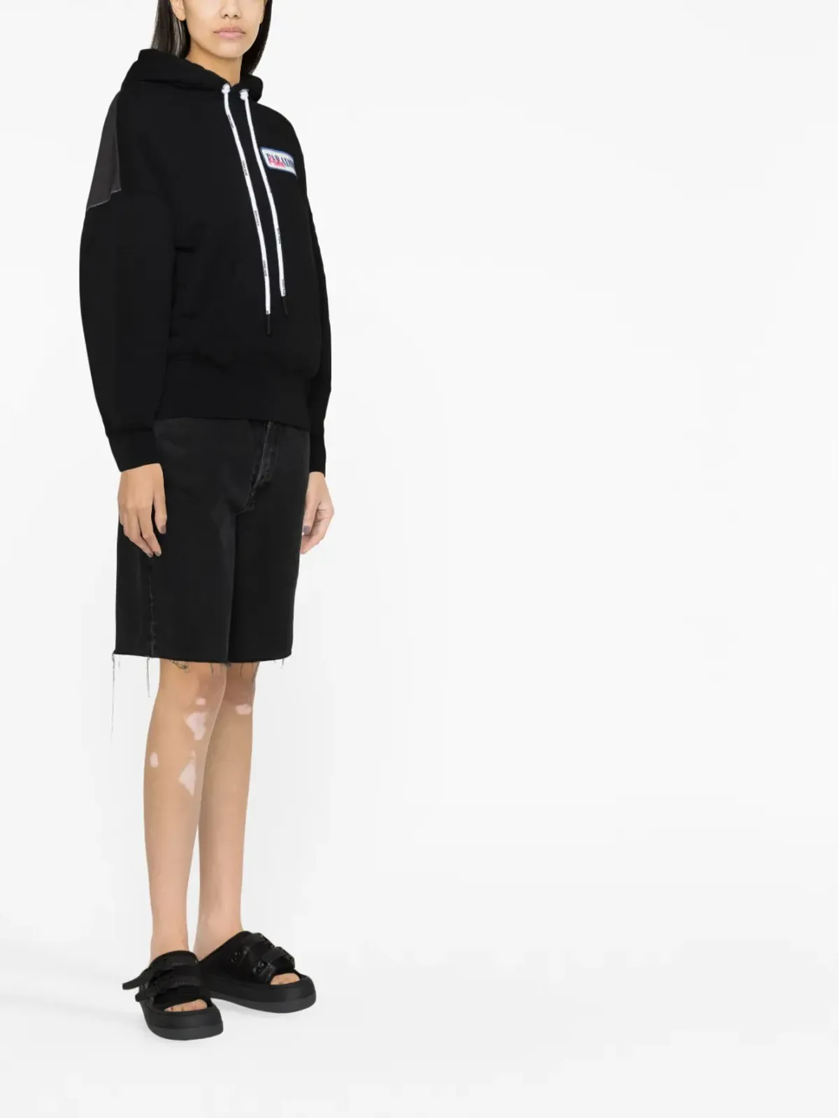 Palm Angels グラフィックプリント オーガニックコットン フーディー - 画像3
