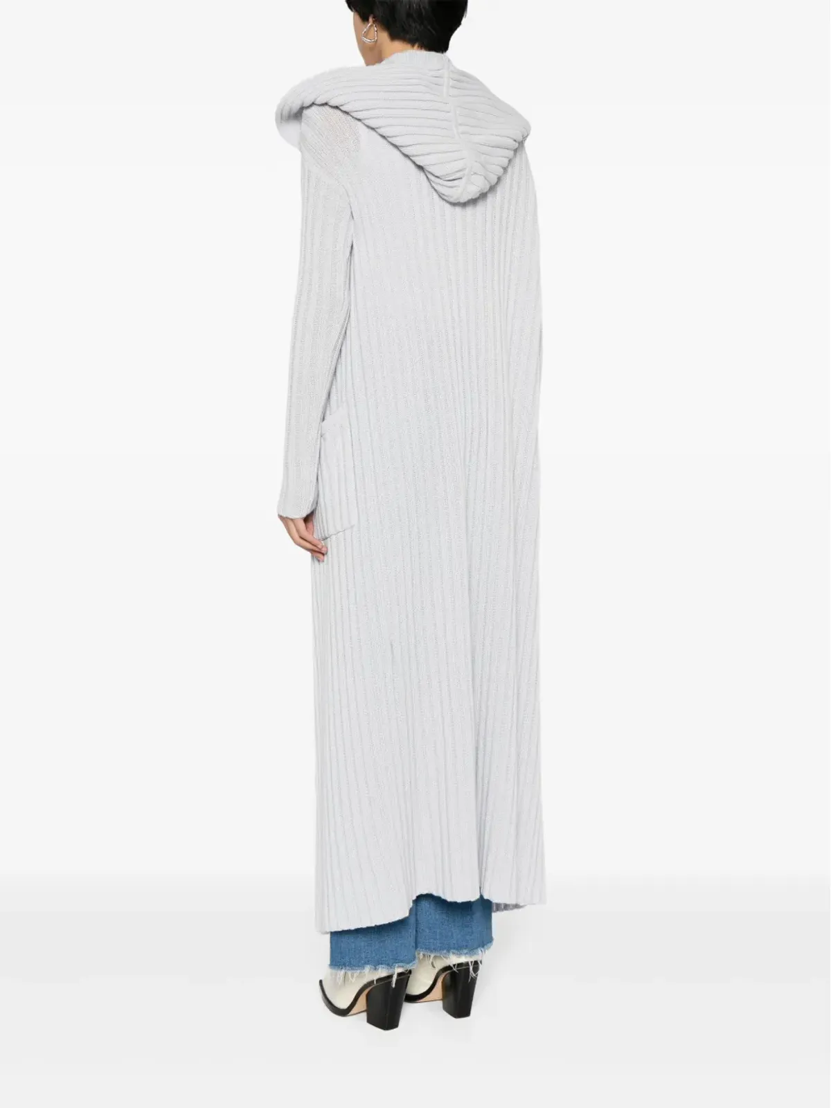 Teddy Cashmere Amalfi チャンキー ニット カシミヤ カーディガン - 画像4