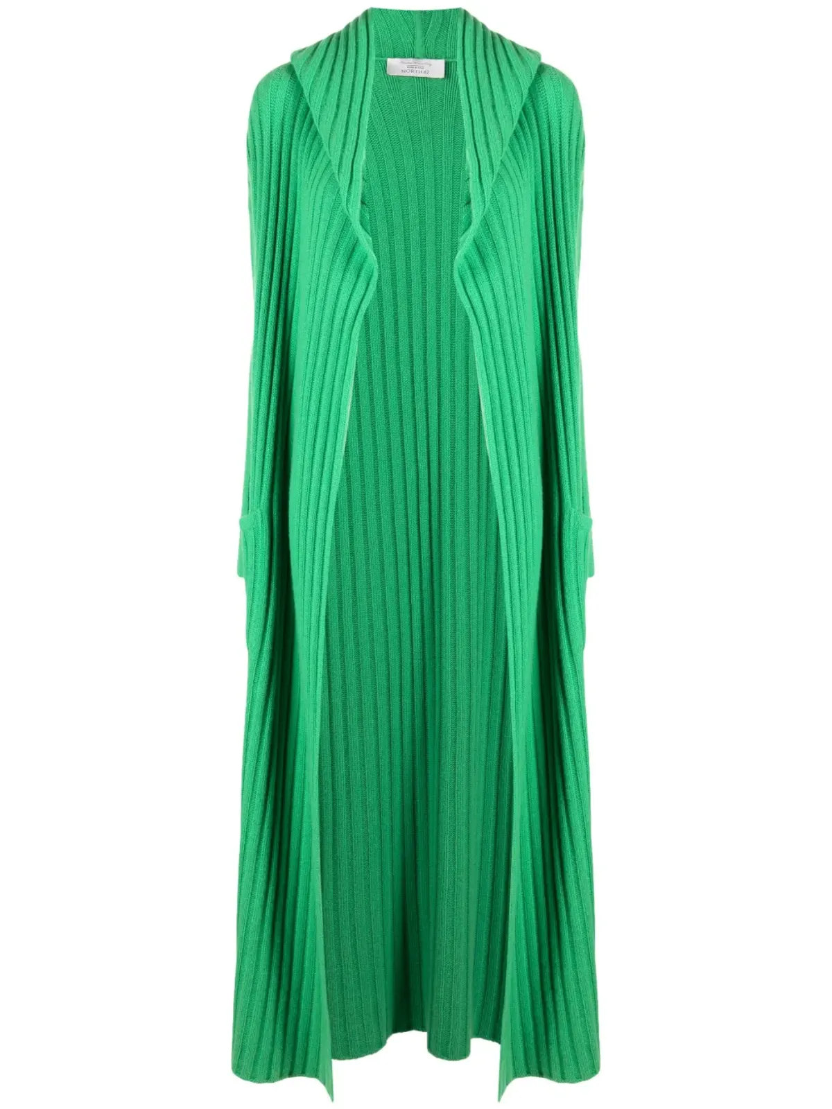 Teddy Cashmere Amalfiリブニットカシミアカーディガン - 画像1