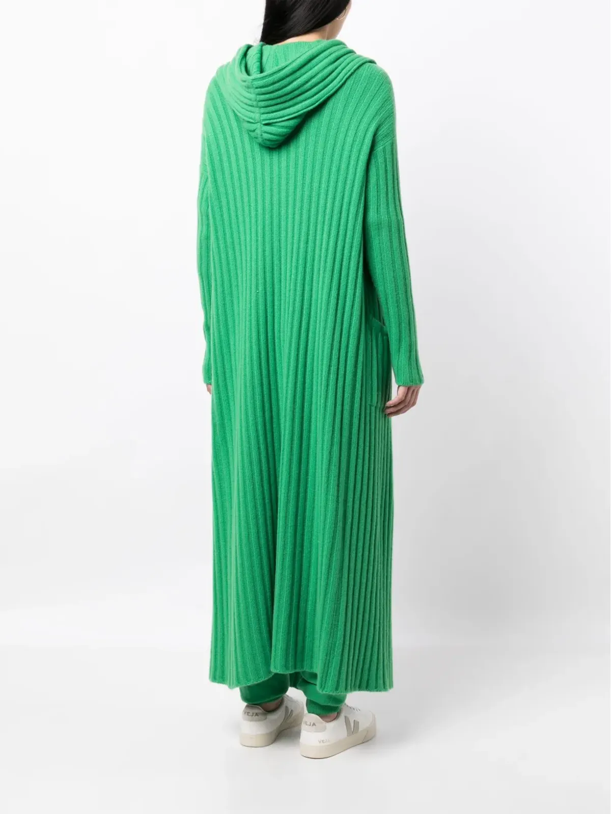 Teddy Cashmere Amalfiリブニットカシミアカーディガン - 画像4