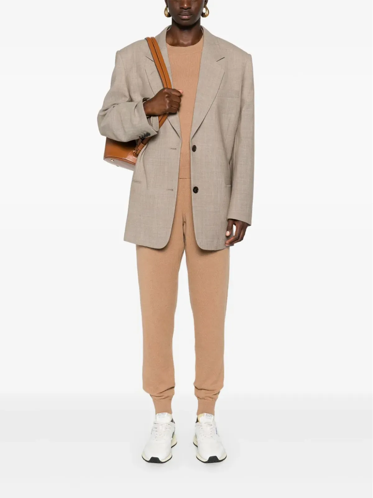 Teddy Cashmere Milano ミドルライズ トラックパンツ - 画像2