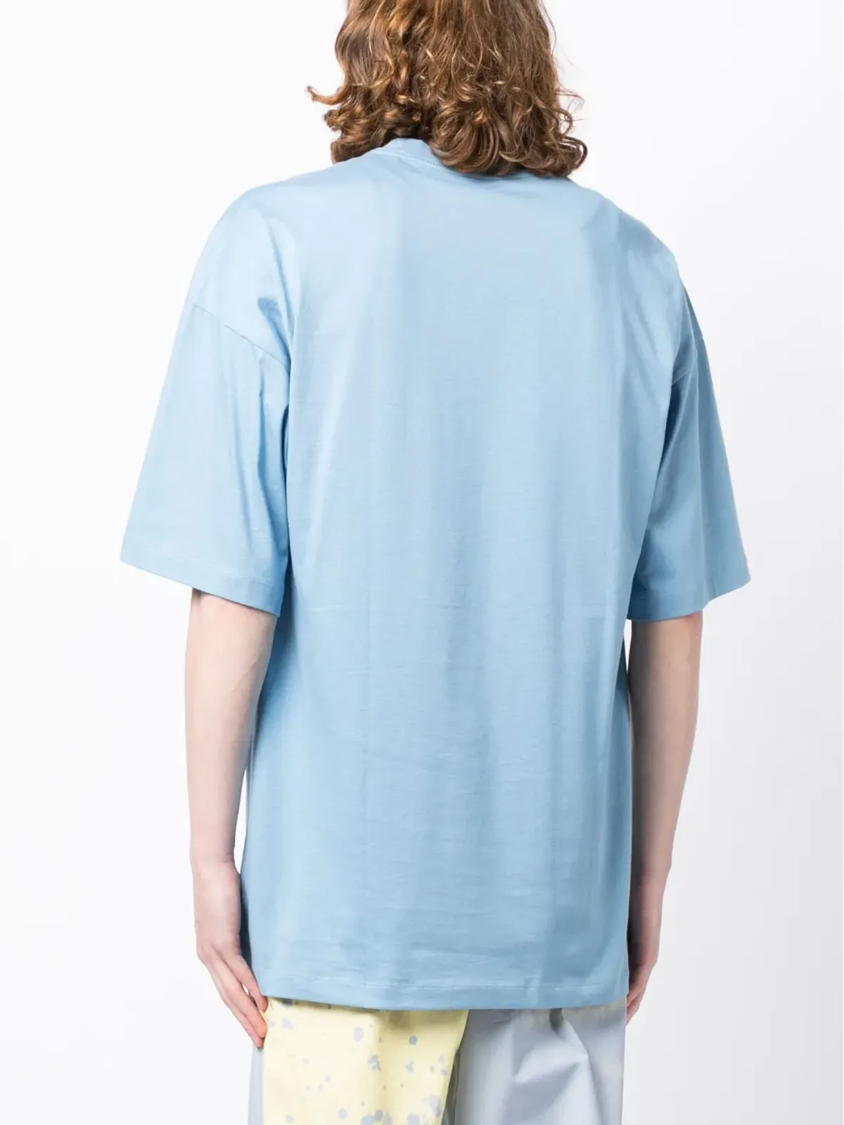 OAMC ロゴパッチ付きオーガニックコットンTシャツ - 画像4