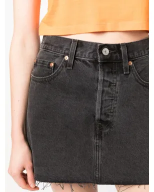 Levi's ロゴパッチ付きショートデニムスカート - サムネイル5
