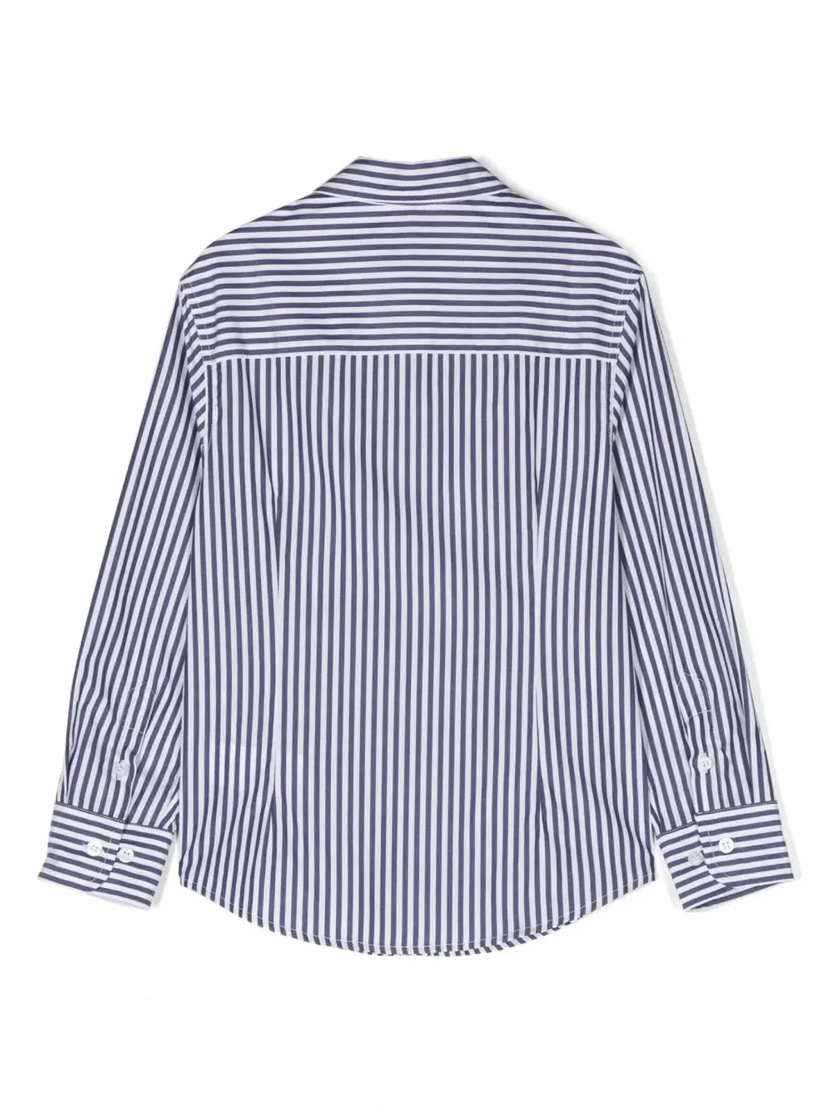 Fay Kids ストライプ柄シャツ - Blue - 画像2
