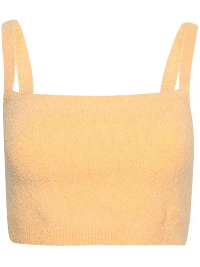 Alexandra Golovanoff Alexandra Golovanoff オレンジの細ストラップベストトップの商品画像