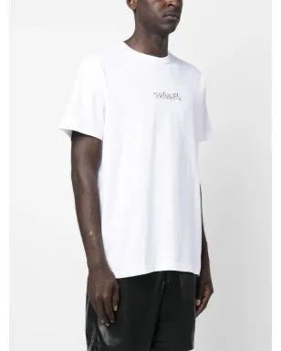 Maharishi ロゴプリント オーガニックコットン Tシャツ - ホワイト - サムネイル4