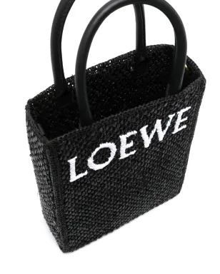 LOEWE A5 ラフィア トートバッグ - サムネイル5
