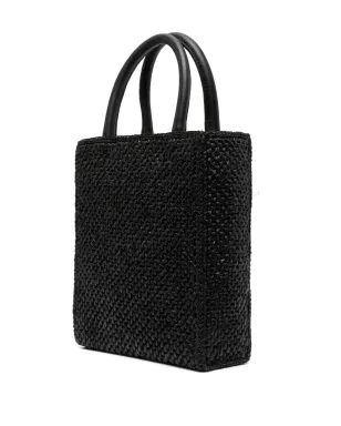 LOEWE A5 ラフィア トートバッグ - サムネイル3