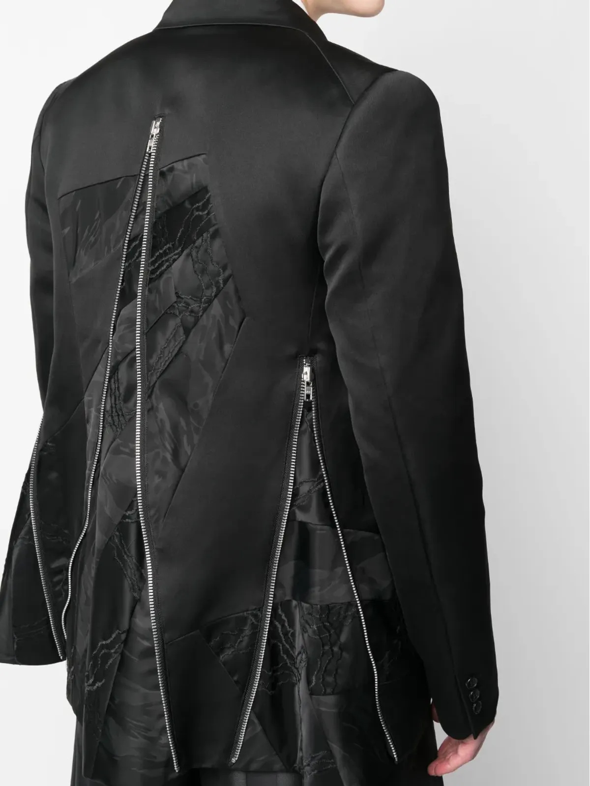 Comme des Garçons Homme Plus ジップディテール ブレザー - 画像5